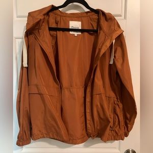 Madewell Rain Check Packable Rain Jacket Size Small